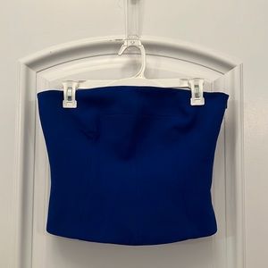 ZARA Royal Blue Bandeau Top